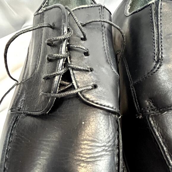 SKU 2055 Dockers Prostyle Size 13M Black Leather Oxfords Tie-Up Dress Shoes main image 6